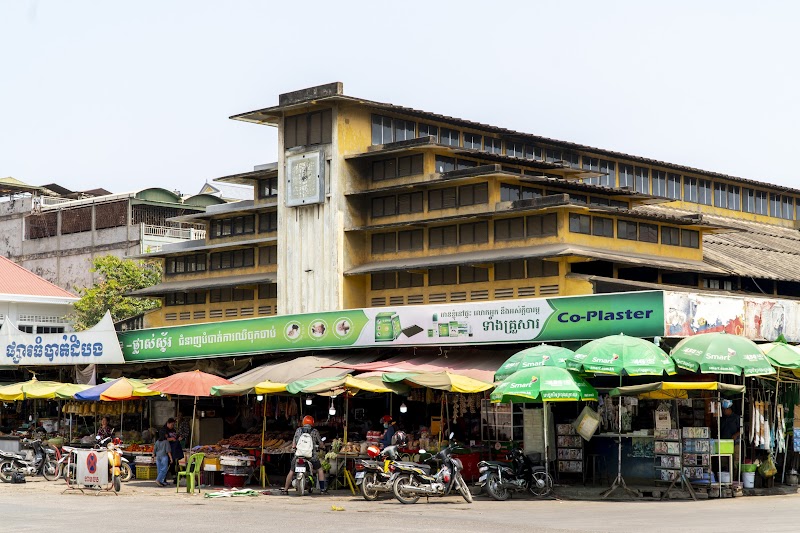 Battambang Central Market in Battambang