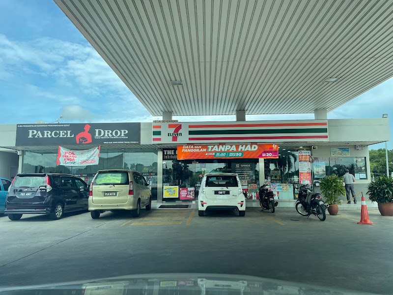 Caltex Sg Dua Highway South Bound in Butterworth