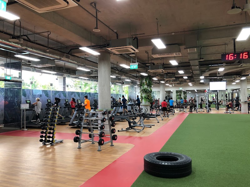 Jurong Lake Gardens ActiveSG Gym in Jurong Island