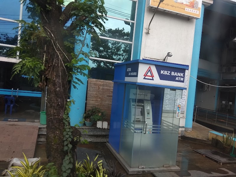 KBZ Bank ATM in Yangon