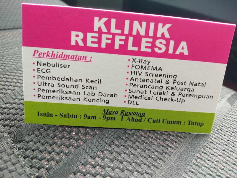 KLINIK REFFLESIA in Kangar