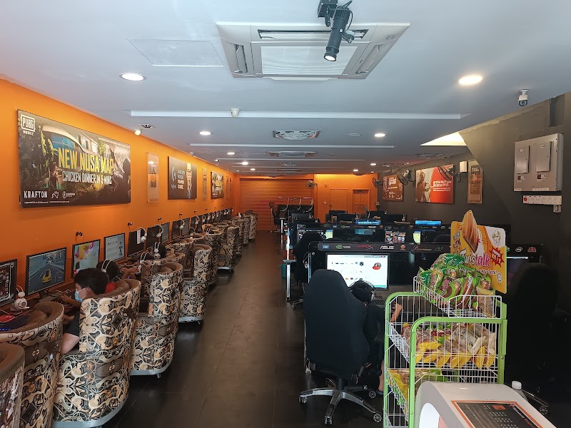 Orange Esports Cafe Rampai Business Park in Wangsa Maju