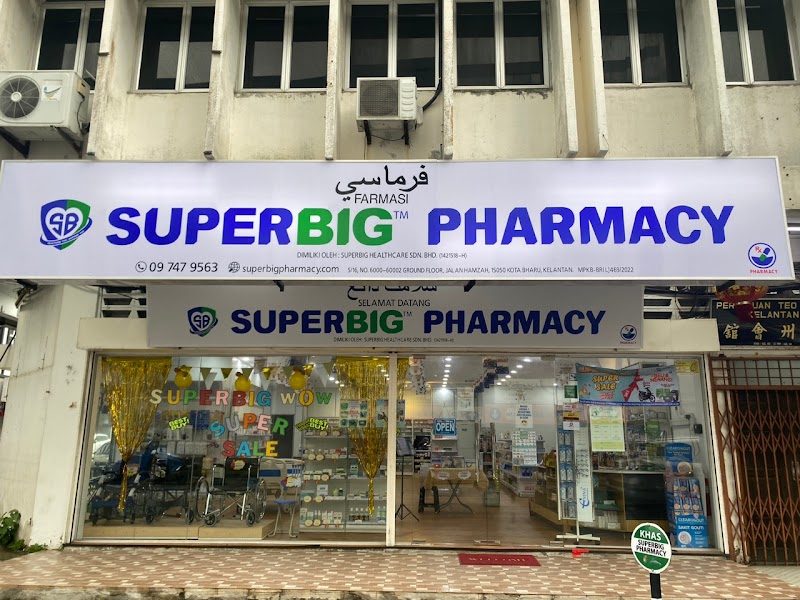 Superbig Pharmacy KB MALL in Kota Bharu