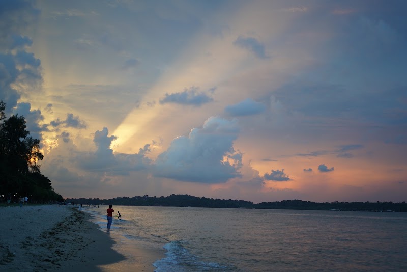 Changi Beach in Singapore