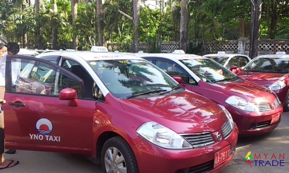 City taxi () in Yangon