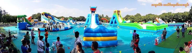 Kyaukmee Water Park in Mandalay