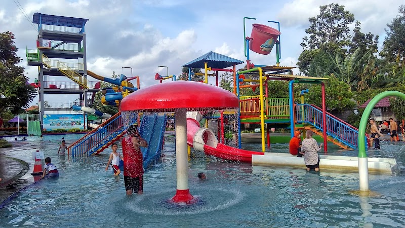 Waterbyur Taman Air in Yogyakarta