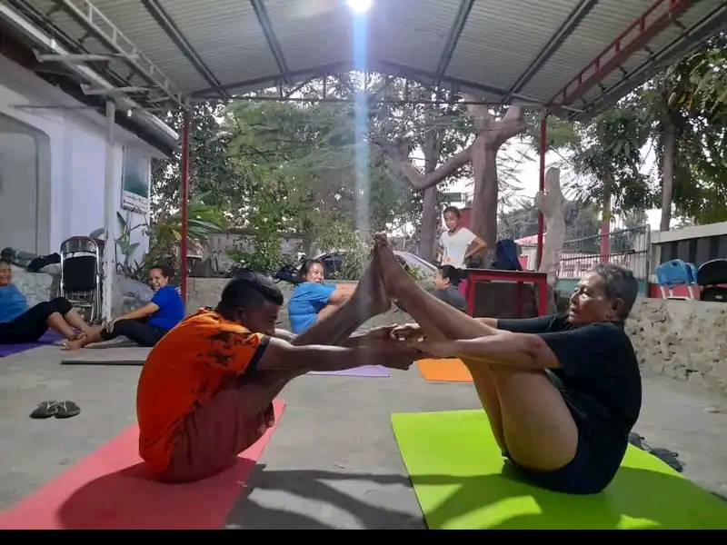 Yoga Studio @Haburas Foundation in Baucau