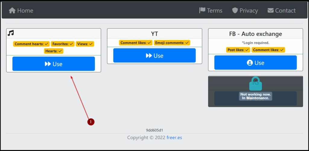 Bisa Tambah Comment Hearts Dan Views Di Platform Freer