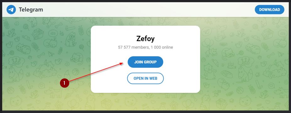 Join Grup Telegram Zefoy Untuk Share Link Video Tiktok