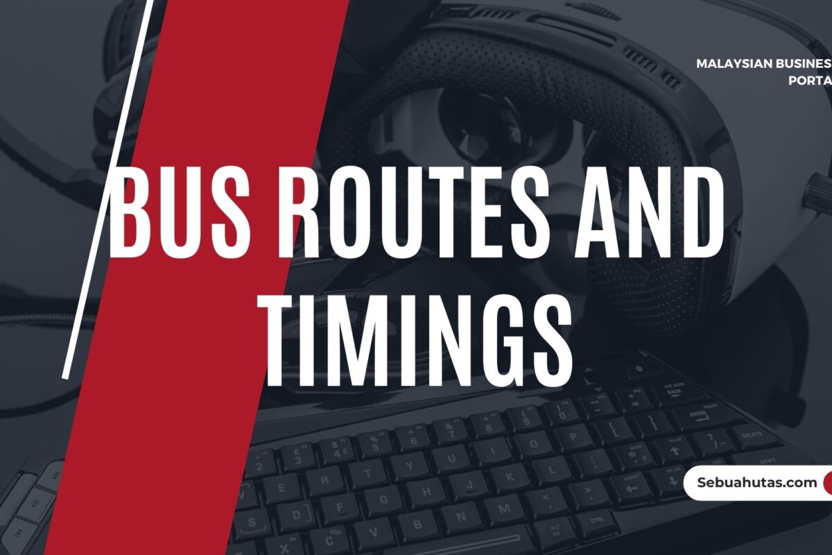 Bus Routes And Timings Cover Sebuahutas Malaysia