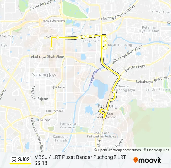 Bus Sj02 Route