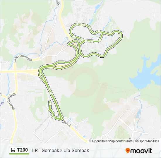 Bus T200 Route