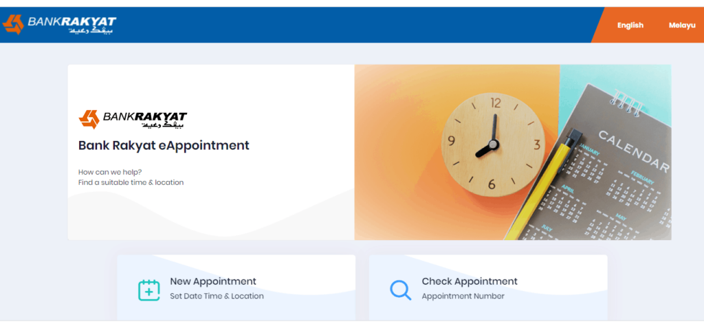 Eappointment Bank Rakyat
