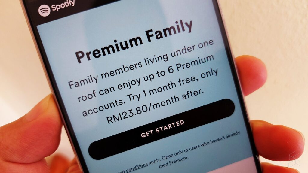 Akaun Spotify Premium
