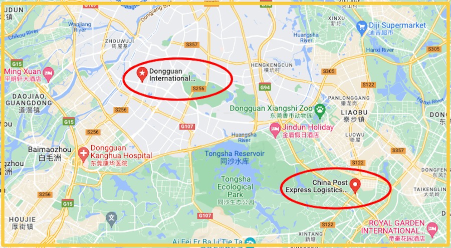 Dongguan Sorting Center Location