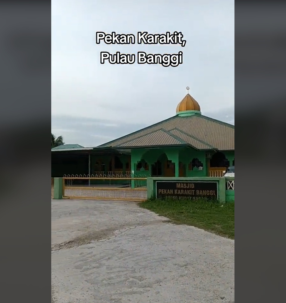 Pekan Karakit Mosque At Banggi Island