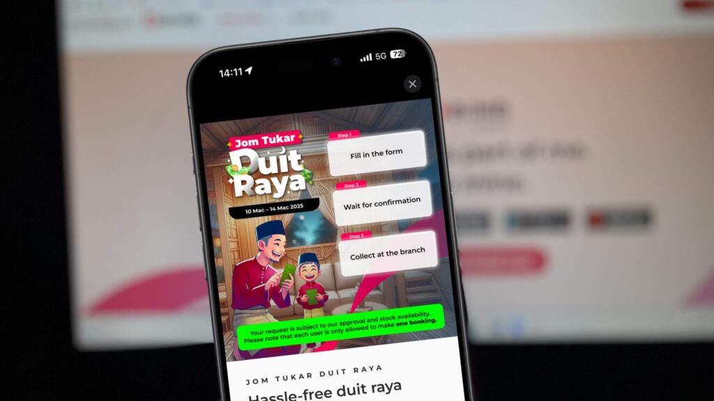 Jom Tukar Duit Raya From Bank Islam