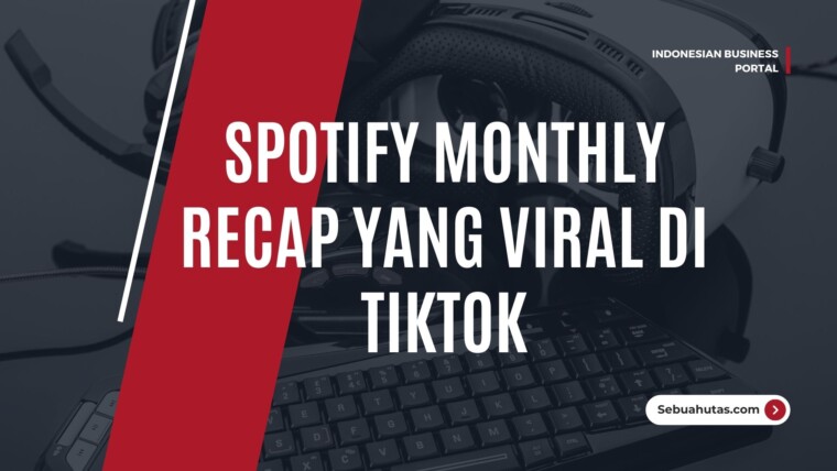 Cover Cara Buat Spotify Monthly Recap Yang Viral Di Tiktok