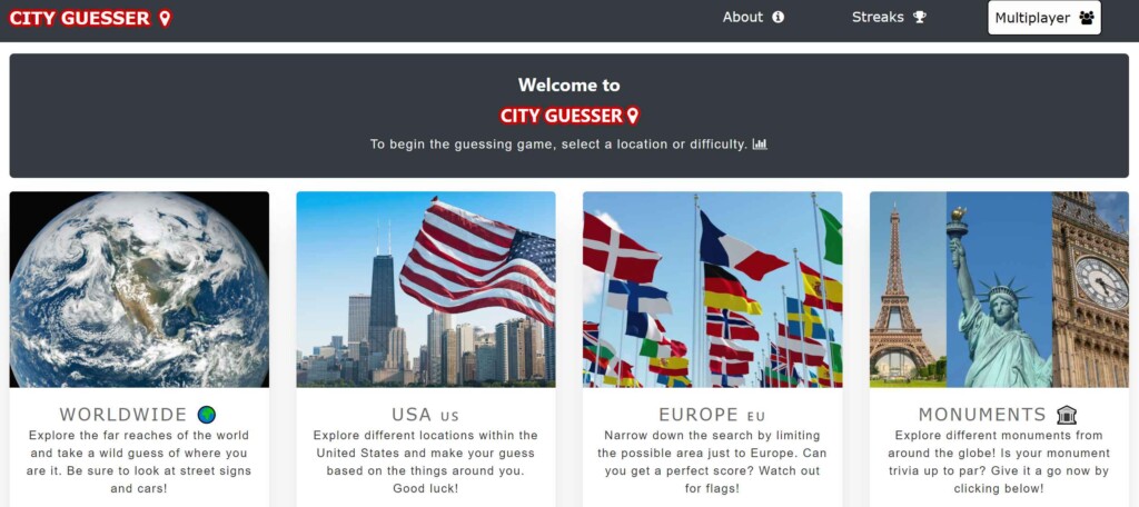 City Guesser