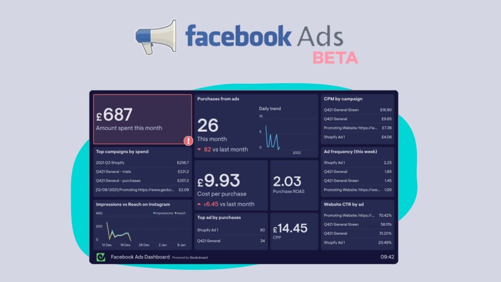 Facebook Ads Beta