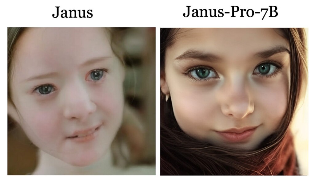 Perbedaan Kualitas Janus Pro